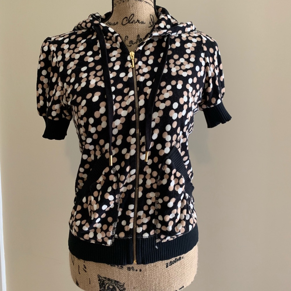 Juicy Couture Short Sleeve Hoodie